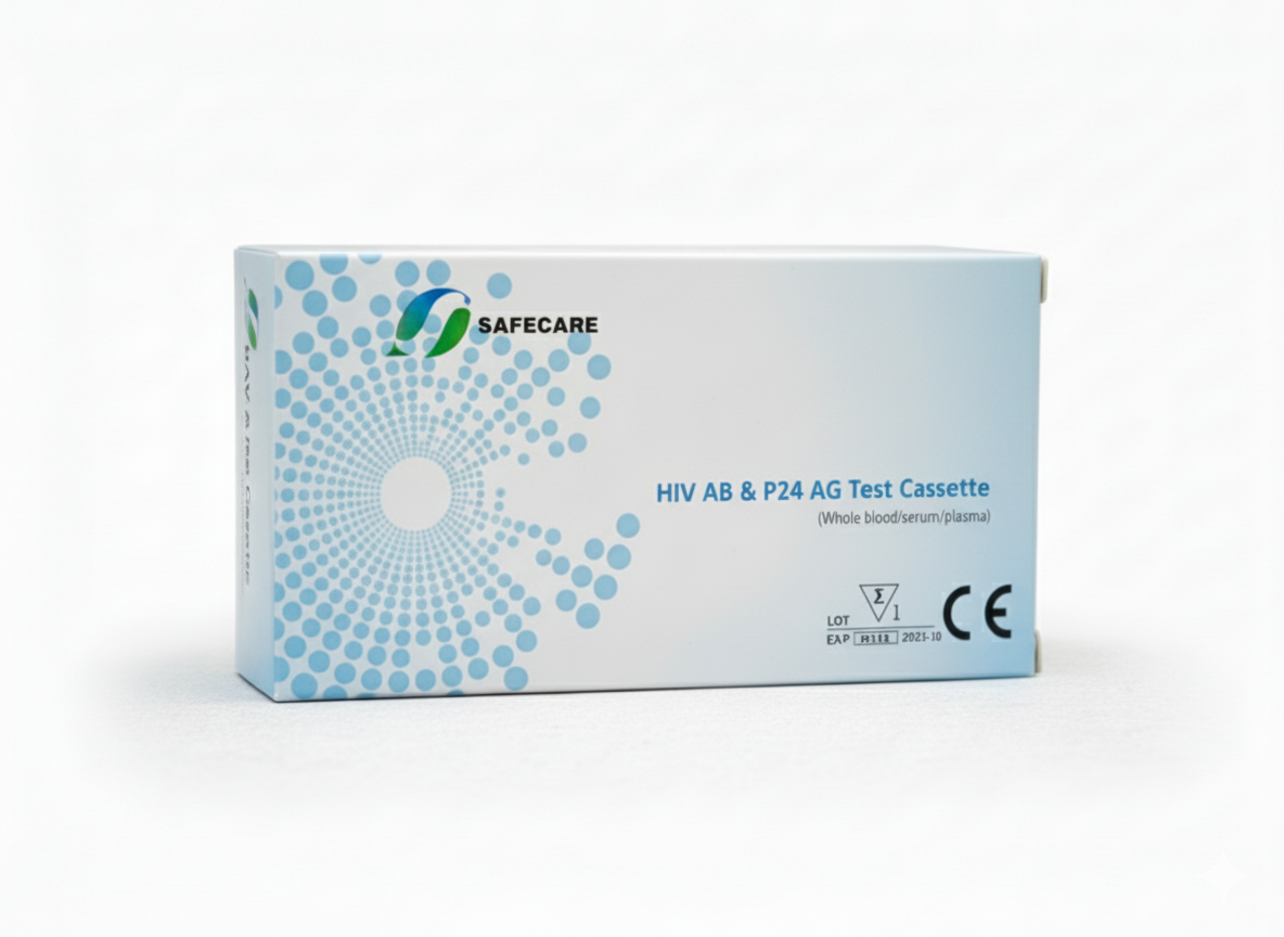 HIV Ab & P24 Ag Test Cassette (4th Generation)