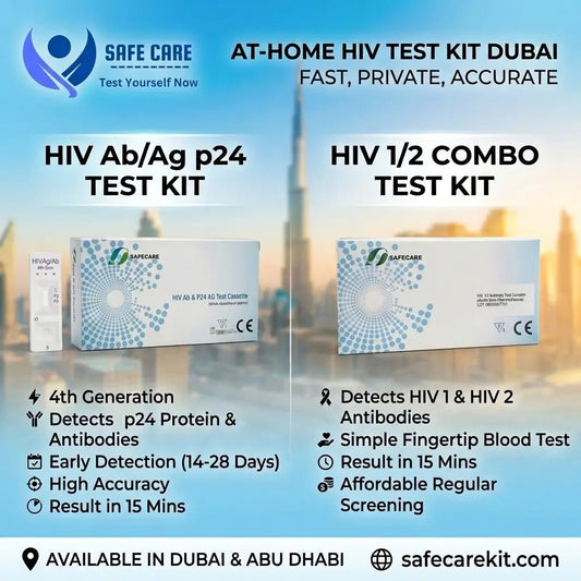 At-Home HIV & STD Test Kits in Dubai and Abu Dhabi: Fast, Private, and Reliable Screening - Safe Care Kit