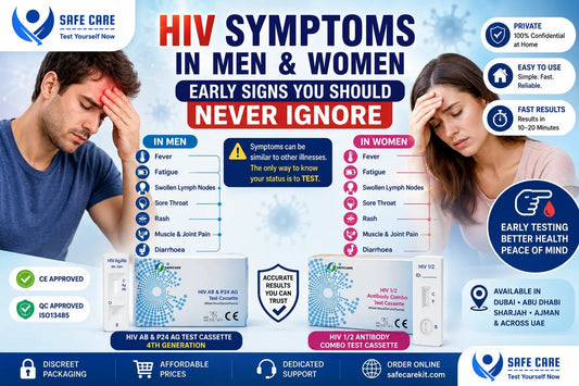 HIV Symptoms in Men and Women: Early Signs You Should Never Ignore - Safe Care Kit