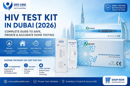 HIV Test Kit in Dubai (2026): Complete Guide to Safe, Private & Accurate Home Testing - Safe Care Kit