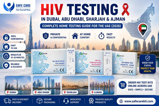 HIV Testing in Dubai, Abu Dhabi, Sharjah & Ajman: Complete Home Testing Guide for the UAE 2026 - Safe Care Kit
