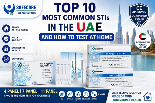 Top 10 Common STD/STIs in the UAE and How to Test at Home - Safe Care Kit