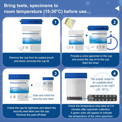 Drug Test Cup Multi Panel [7-18]