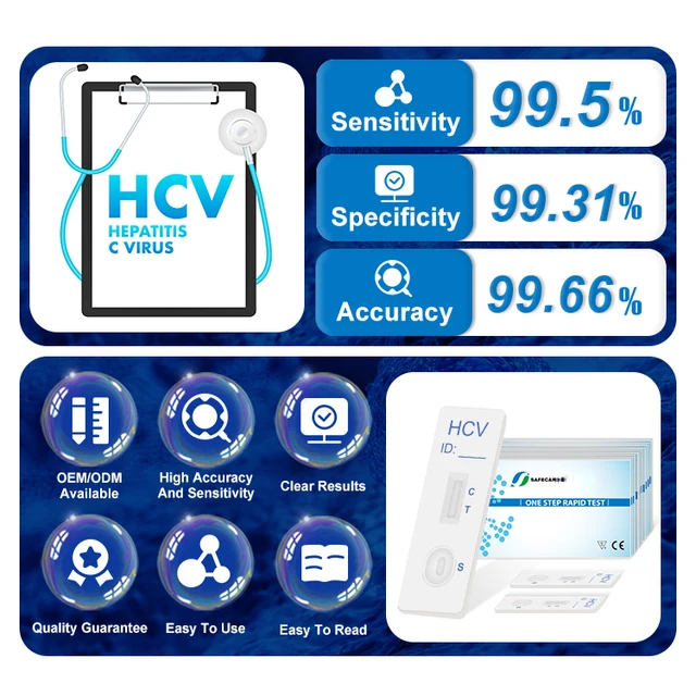 Hepatitis C (HCV) Test Cassette