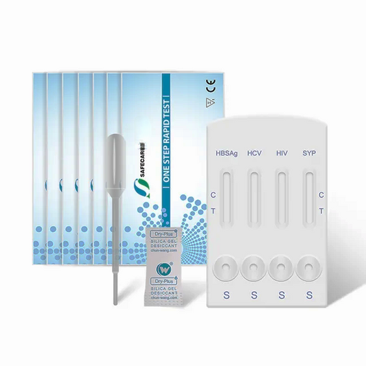 4 Panel STD Test Cassette