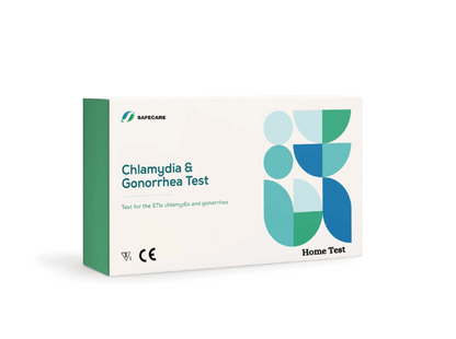 Chlamydia and Gonorrhea combo rapid test cassette for fast and private dual-target screening.