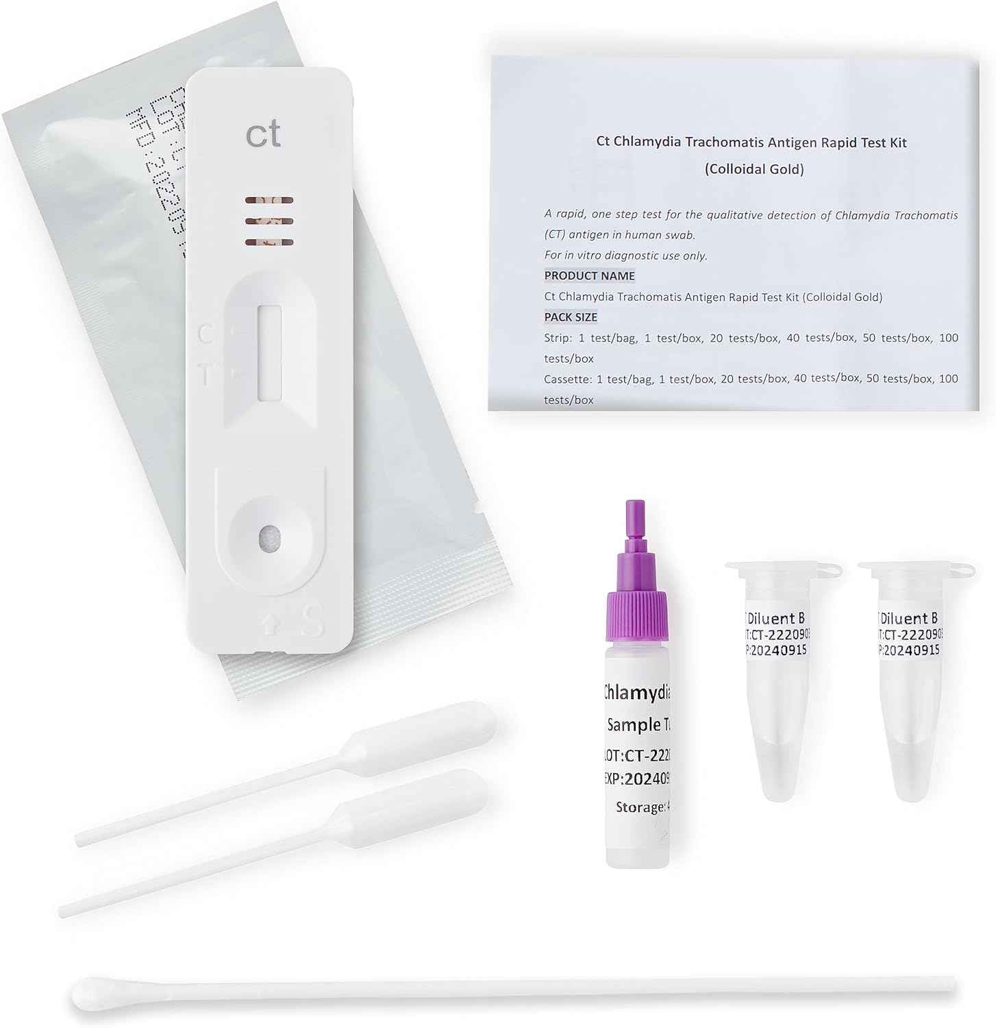 Safe Care Kit Chlamydia rapid test kit for fast, accurate, and private at-home STI screening in Dubai, UAE.