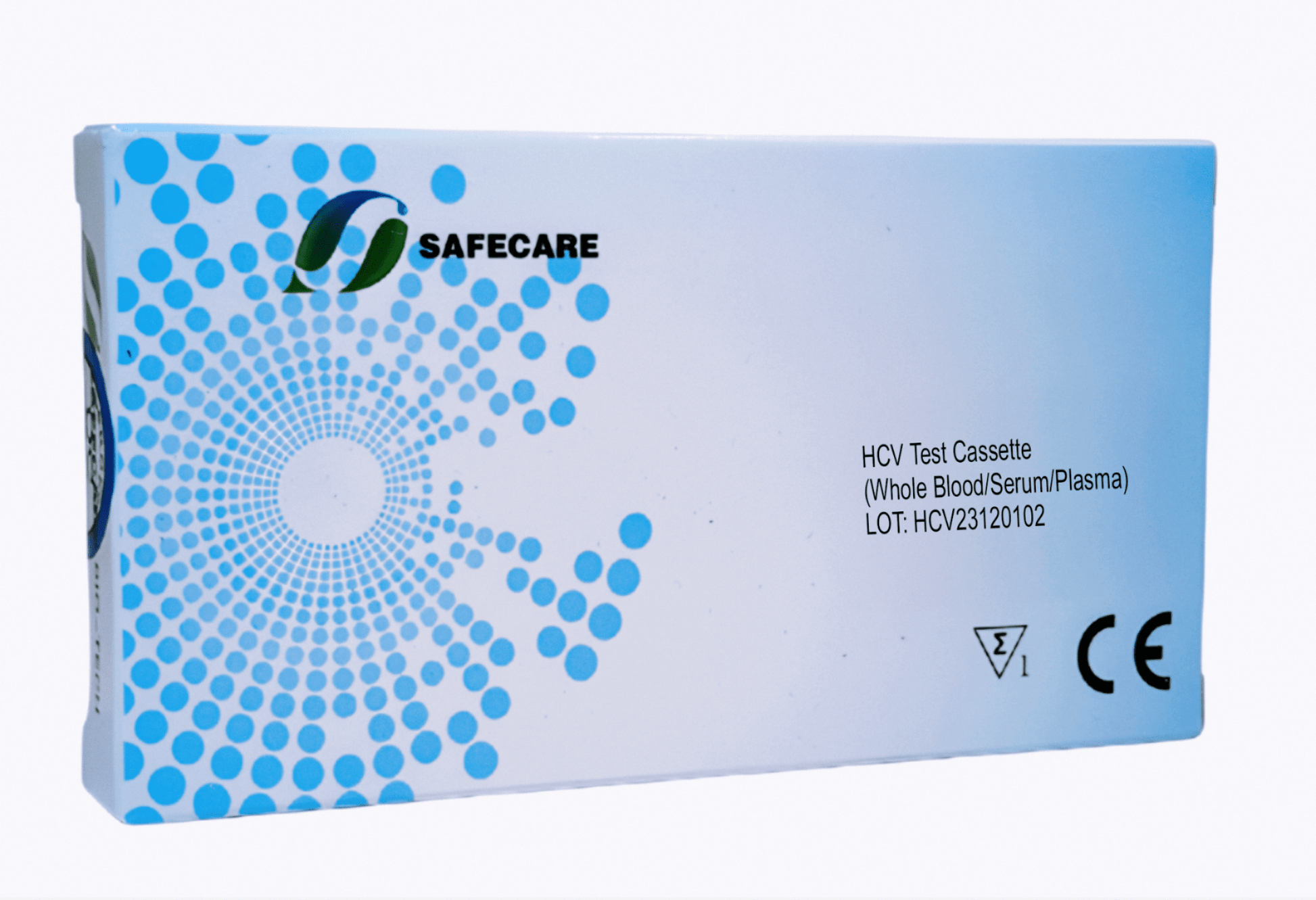 Safe Care Kit Hepatitis C (HCV) rapid test cassette for fast, accurate, and private at-home HCV antibody screening in Dubai, UAE.