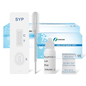 Syphilis rapid test cassette single-use packaging for fast and discreet personal tracking.